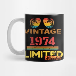 Retro Vintage 1974 limited Edition Mug